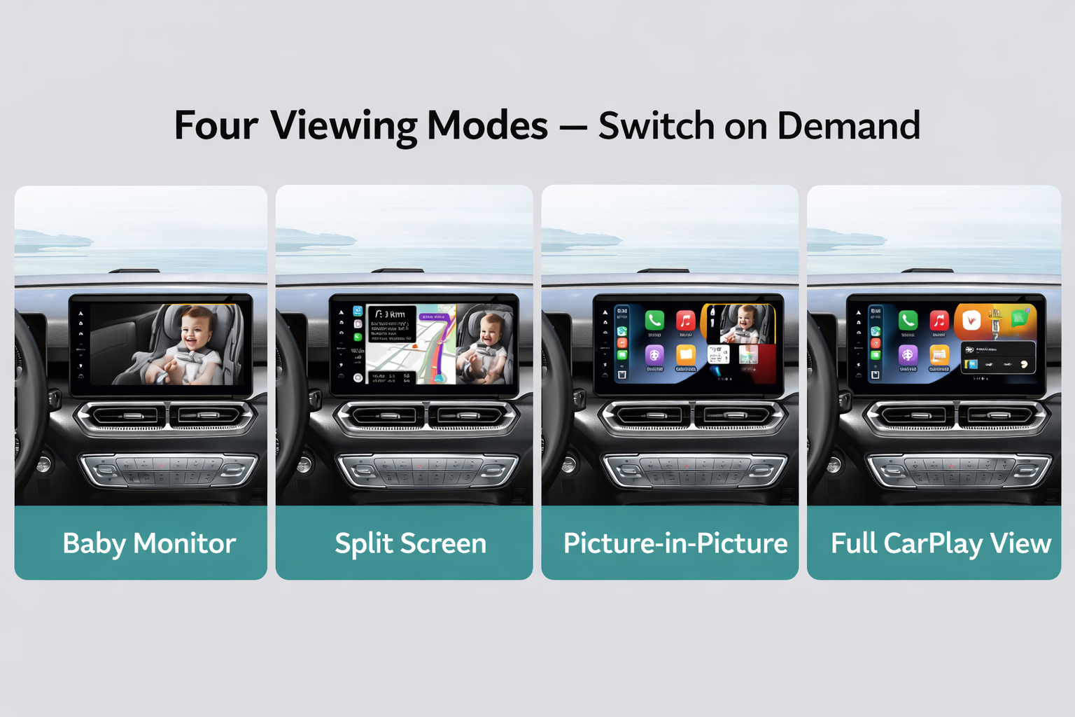 Backseat Baby Monitor Camera